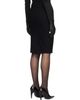 Kanika Agarwal Kanika Agarwal SSENSE Exclusive Black Wool Column Midi Skirt - 3