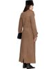 Kanika Agarwal Kanika Agarwal SSENSE Exclusive Brown Wool Column Coat - 3