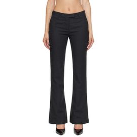 Kanika Agarwal Kanika Agarwal SSENSE Exclusive Gray Tailored Wollen Trousers