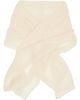 Kanika Agarwal Kanika Agarwal SSENSE Exclusive Off-White Silk Stole Scarf - 1