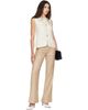 Kanika Agarwal Kanika Agarwal SSENSE Exclusive Off-White Slit-Side Waist Coat Top - 4