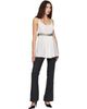 Kanika Agarwal Kanika Agarwal SSENSE Exclusive White Racerback & Band Top - 4