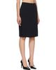 Kanika Agarwal Kanika Agarwal SSESNE Exclusive Black Darted Muslin Colum Midi Skirt - 2