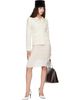 Kanika Agarwal Kanika Agarwal SSESNE Exclusive Off-White Wool Utility Jacket - 4