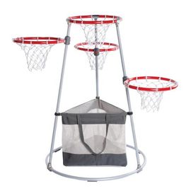 Kaplan Early Learning Company Kaplan Early Learning Company 4-Hoop Basketball Play Set with Storage Bag