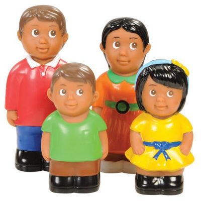 Kaplan Early Learning Company Kaplan Early Learning Company Hispanic Family - 4 Pieces