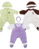 Kaplan Early Learning Company Kaplan Early Learning Company Soft and Loveable 20" Realistic Doll Clothes with Booties - Set of 3 - 1
