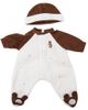 Kaplan Early Learning Company Kaplan Early Learning Company Soft and Loveable 20" Realistic Doll Clothes with Booties - Set of 3 - 4