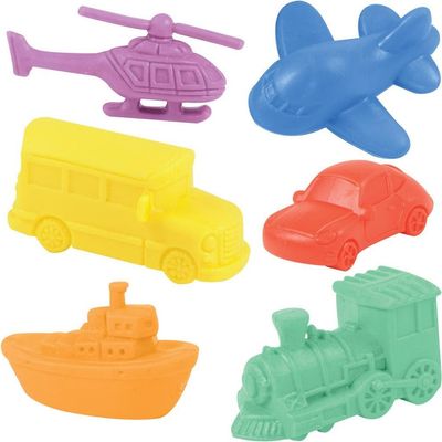 Kaplan Early Learning Company Kaplan Early Learning Company Transportation Counters with Containers - 2 Sets