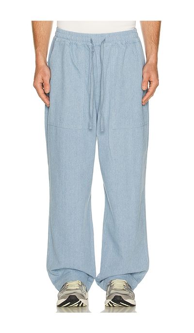KAPPY DESIGN KAPPY DESIGN Fatigue Stripe Denim Pants