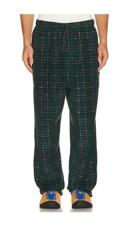 KAPPY DESIGN KAPPY DESIGN Fleece Check String Pants