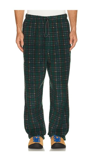 KAPPY DESIGN KAPPY DESIGN Fleece Check String Pants