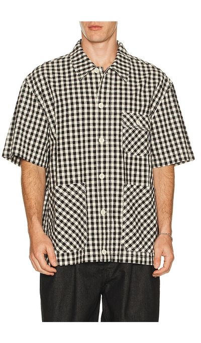 KAPPY DESIGN KAPPY DESIGN Gingham Check Linen Shirt