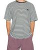 KAPPY DESIGN KAPPY DESIGN Indigo Stripe Half Tee - 1