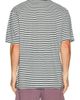 KAPPY DESIGN KAPPY DESIGN Indigo Stripe Half Tee - 2