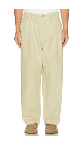 KAPPY DESIGN KAPPY DESIGN Pintuck Wide Chino Pants