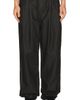 KAPPY DESIGN KAPPY DESIGN Two Tuck Wide Denim Pants - 1