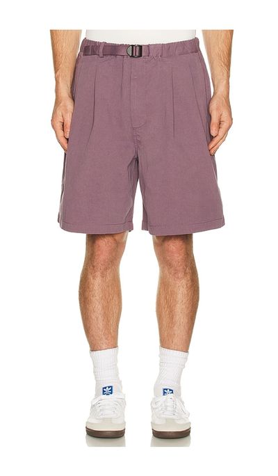 KAPPY DESIGN KAPPY DESIGN Two Tuck Wide Half Pants
