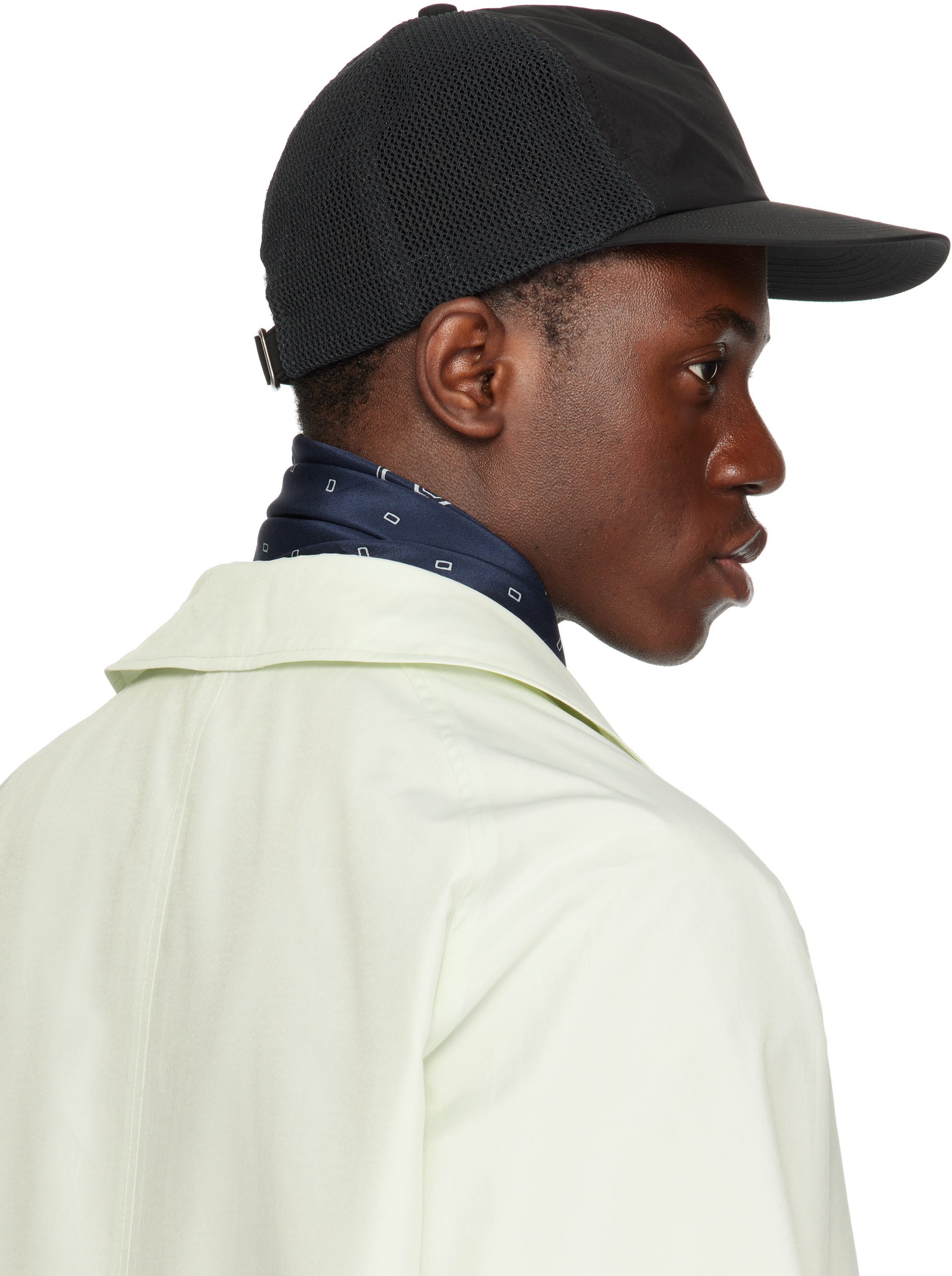 KAPTAIN SUNSHINE KIJIMA Mesh BB Cap 黒 KAPTAIN SUNSHINE - Black Washi Mesh BB Cap