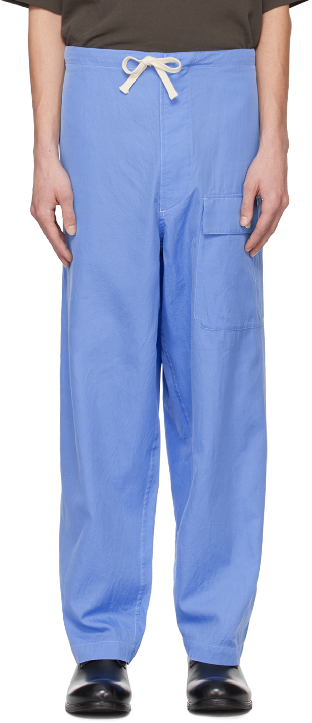 KAPTAIN SUNSHINE - Blue Walk Easy Trousers
