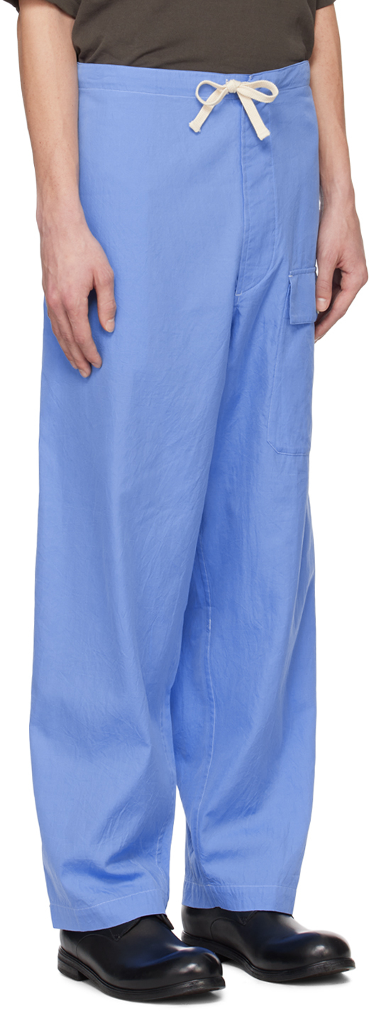 KAPTAIN SUNSHINE - Blue Walk Easy Trousers