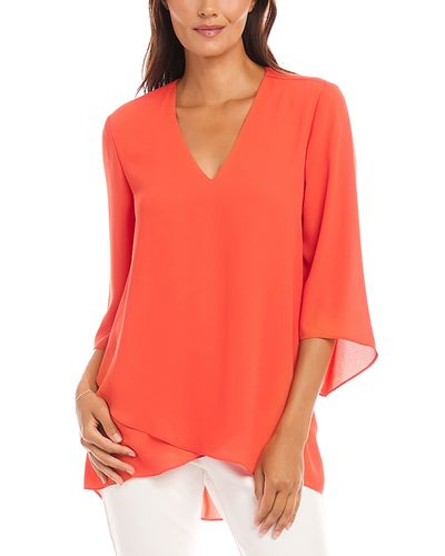 Karen Kane Karen Kane Bracelet Sleeve Asymmetric Top