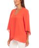 Karen Kane Karen Kane Bracelet Sleeve Asymmetric Top - 3