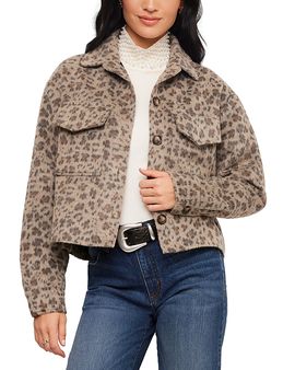 Karen Kane Karen Kane Brushed Faux Fur Shirt Jacket