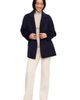Karen Kane Karen Kane Brushed Wool Blend Peacoat - 4