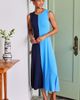 Karen Kane Karen Kane Colorblock Sleeveless Maxi Dress - 5
