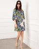Karen Kane Karen Kane Cotton Puffed Sleeve Peasant Dress - 3