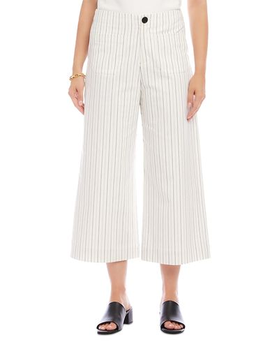 Karen Kane Karen Kane Cropped Wide Leg Pants