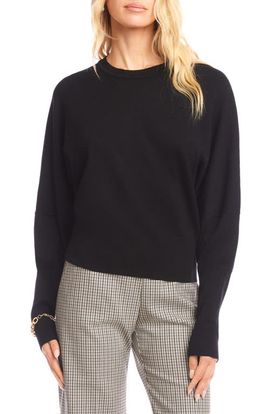 Karen Kane Karen Kane Dolman Sleeve Crewneck Sweater