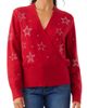 Karen Kane Karen Kane Embellished Star Wrap Sweater - 1
