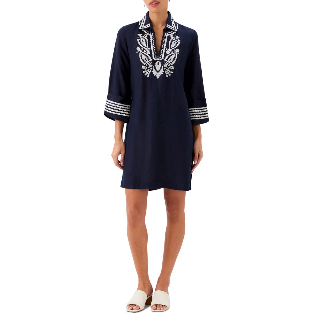 Karen Kane Karen Kane Embroidered Shift Dress