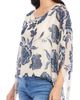 Karen Kane Karen Kane Floral Blouson Scarf Top - 3