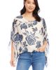 Karen Kane Karen Kane Floral Blouson Scarf Top - 4