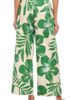 Karen Kane Karen Kane Floral Wide Leg Cotton Drawstring Pants - 2