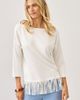 Karen Kane Karen Kane Fringe Top - 5