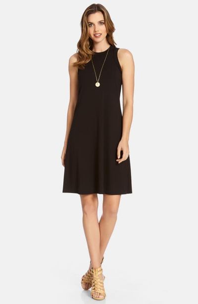 Karen Kane Karen Kane High Neck A-Line Dress