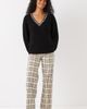 Karen Kane Karen Kane Jewel Embellished V-Neck Sweater - 4