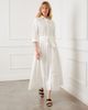 Karen Kane Karen Kane Lace Applique Midi Shirt Dress - 3