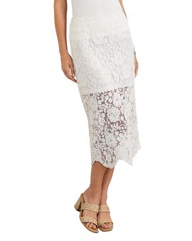 Karen Kane Karen Kane Lace Midi Pencil Skirt