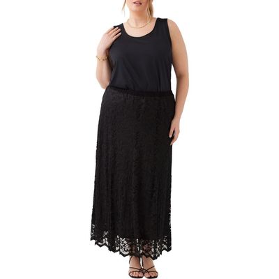 Karen Kane Karen Kane Lace Midi Skirt
