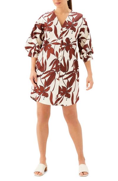 Karen Kane Karen Kane Lantern Sleeve Dress