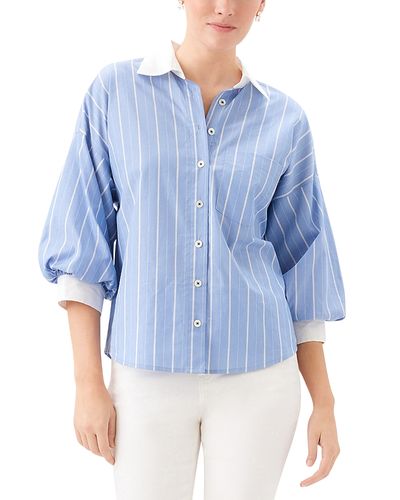 Karen Kane Karen Kane Lantern Sleeve Shirt