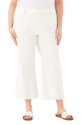 Karen Kane Karen Kane Lauren Stretch Cotton Crop Pants