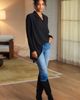 Karen Kane Karen Kane Layered Wrap Front Top - 5