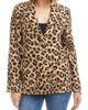 Karen Kane Karen Kane Leopard Print Jacquard Blazer  - 1