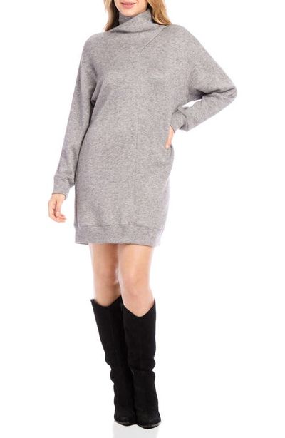 Karen Kane Karen Kane Long Sleeve Turtleneck Sweater Dress